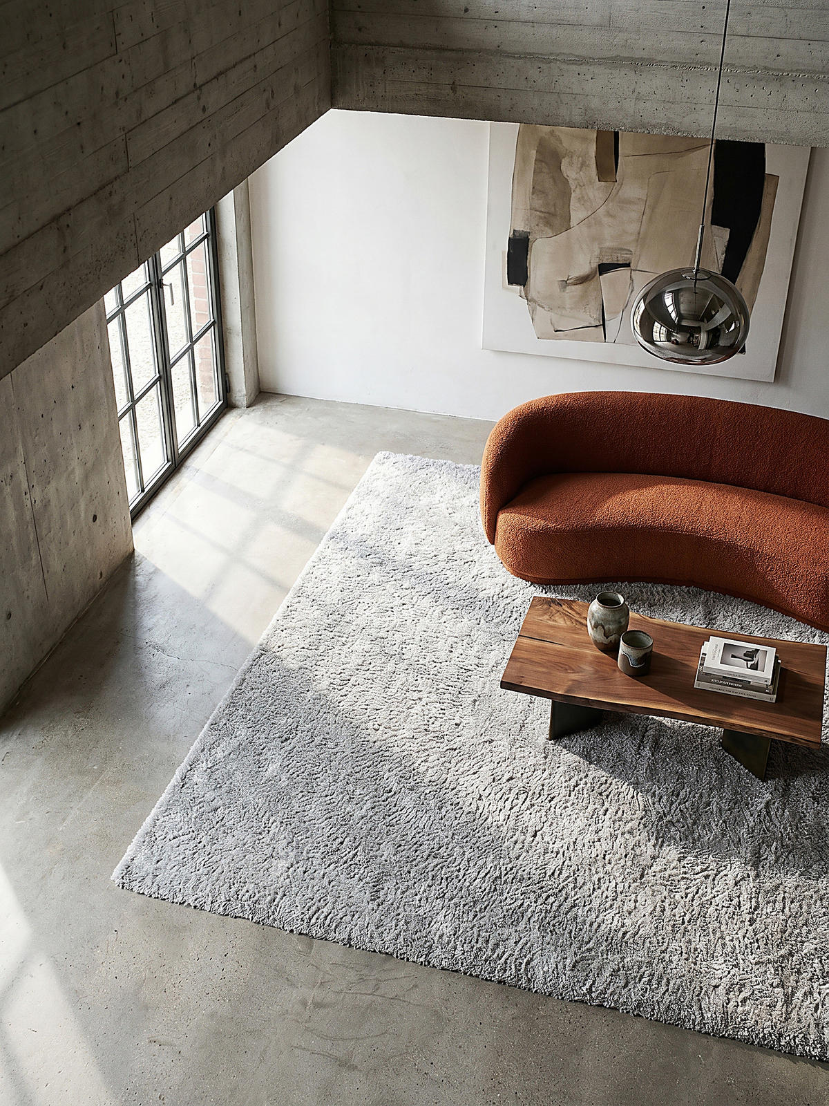TEPPICH Hochflor Shaggy-Design, teddyweich LYNE, Grau 120x170 cm - Grau, Textil (170/120cm) - KADIMA DESIGN