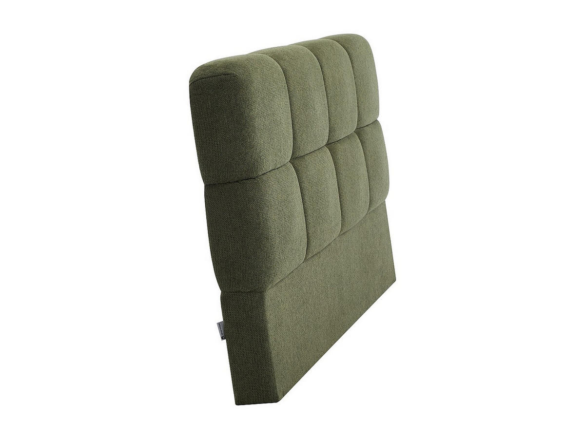BETTKOPFTEIL - 2 Personen - stoff - grün Damado - Grün, Textil (190/94/18cm) - Vente-Unique
