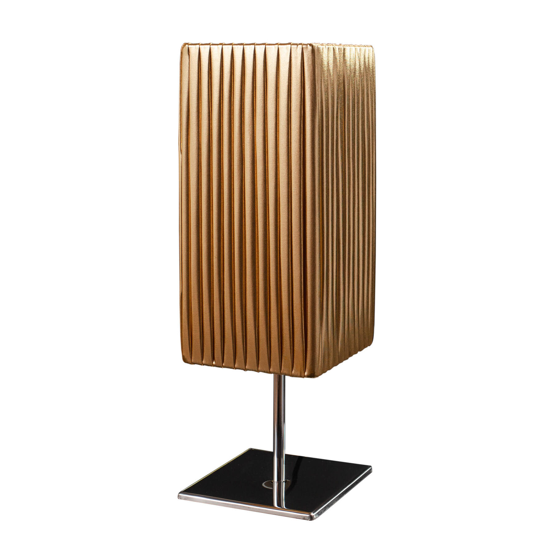 TISCHLEUCHTE PARIS Metall Gold 45 cm - Silberfarben/Goldfarben, Metall (14/14/43cm) - riess-ambiente