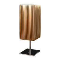 TISCHLEUCHTE PARIS Metall Gold 45 cm - Silberfarben/Goldfarben, Metall (14/14/43cm) - riess-ambiente