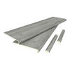 TREPPENVERKLEIDUNG-SET 6 TLG. Bunschoten - Grau, Kunststoff (120/32cm) - NEU.HOLZ