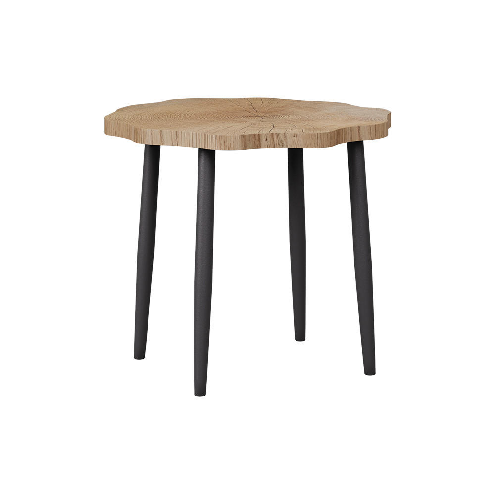 KONFERENČNÍ STŮL Ringo Dub - barva dubu, kompozitní dřevo (50/50/2.5cm) - Vicco