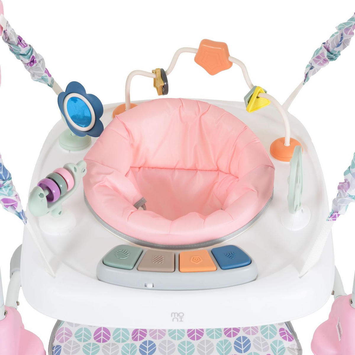 HOPSER Hop rosa höhenverstellbar 360 drehbarer Sitz Spielcenter - Rosa, Kunststoff (72/73/72cm) - Moni