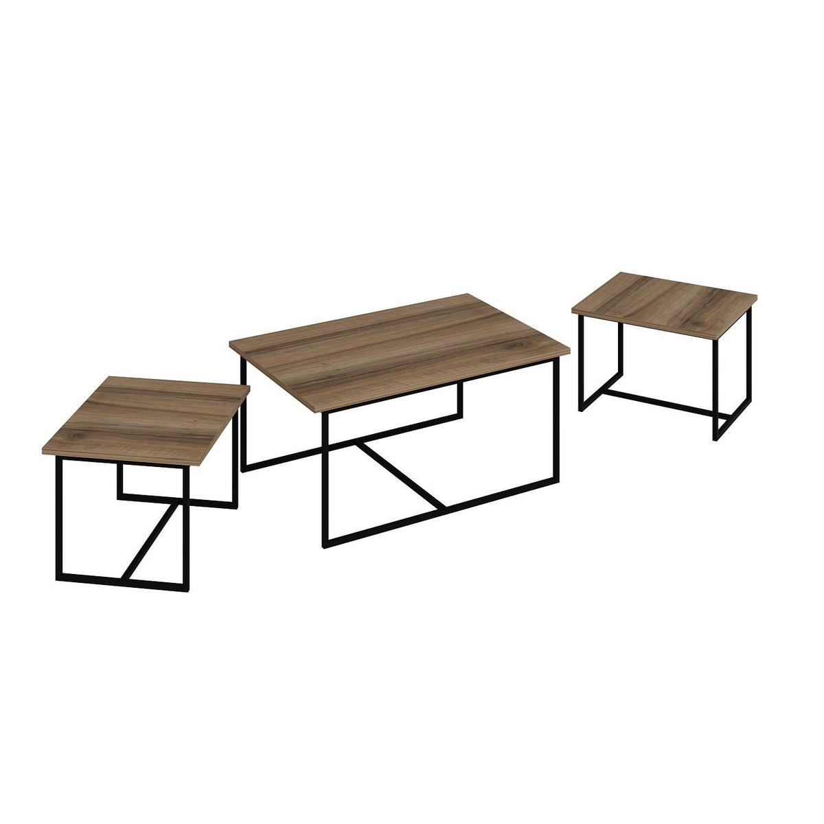 COUCHTISCH levada Braun - Braun, Holz (90/60/42cm) - Habitat Garten