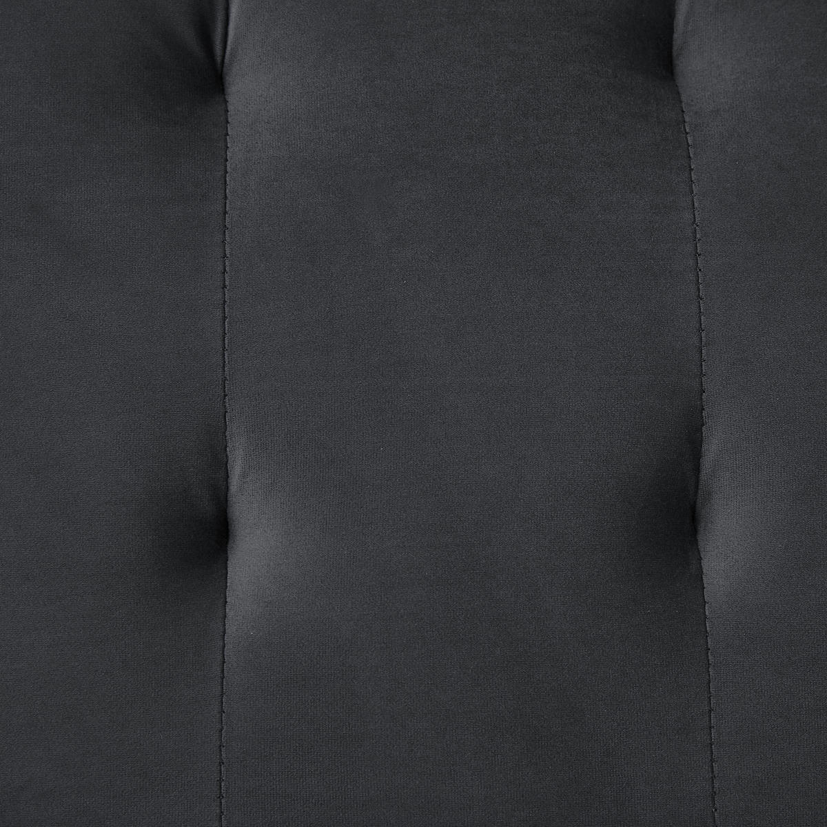 2-SITZER SCHLAFSOFA Samt Antikgrau mit verstellbarer Rückenlehne und Armlehnen - Grau, Textil/Metall (178/70/82cm) - WISHDOR