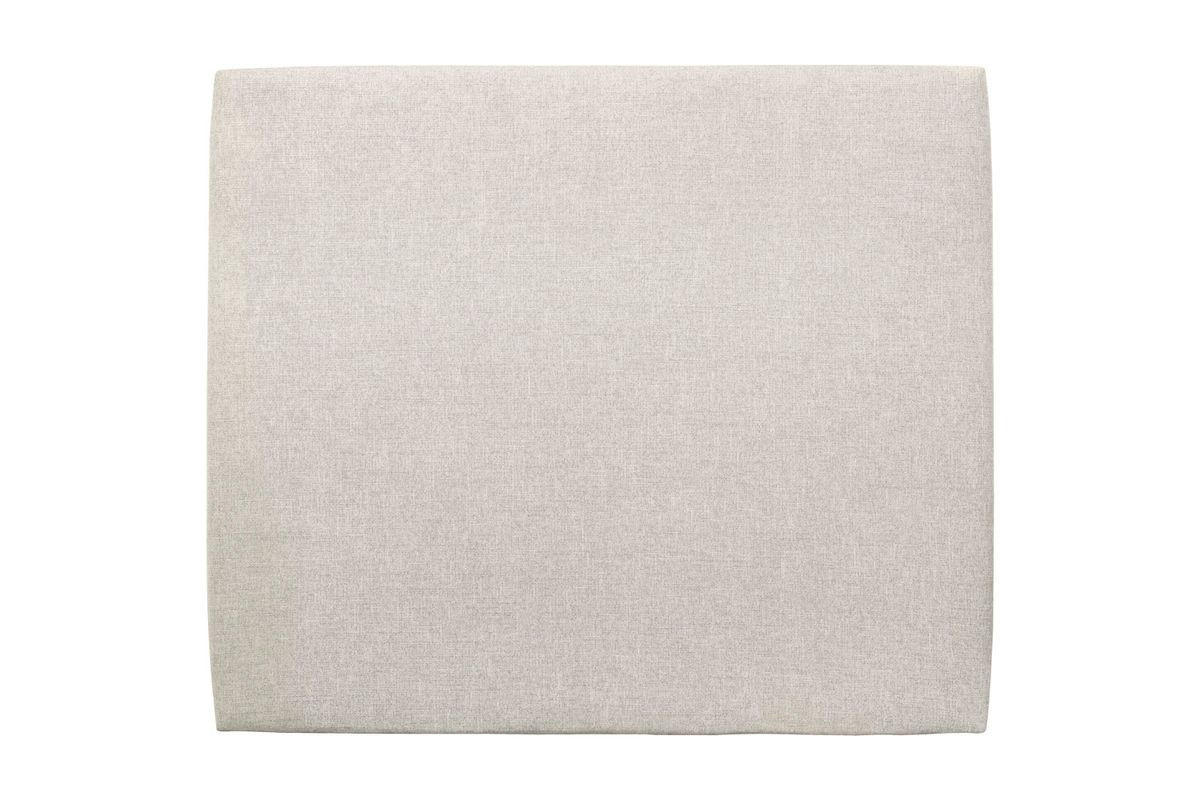 KOPFTEIL gepolstertes – hellbeiger Stoff - 200 cm - Beige, Karton/Holz (200/120/10cm) - Sommeil de Plomb