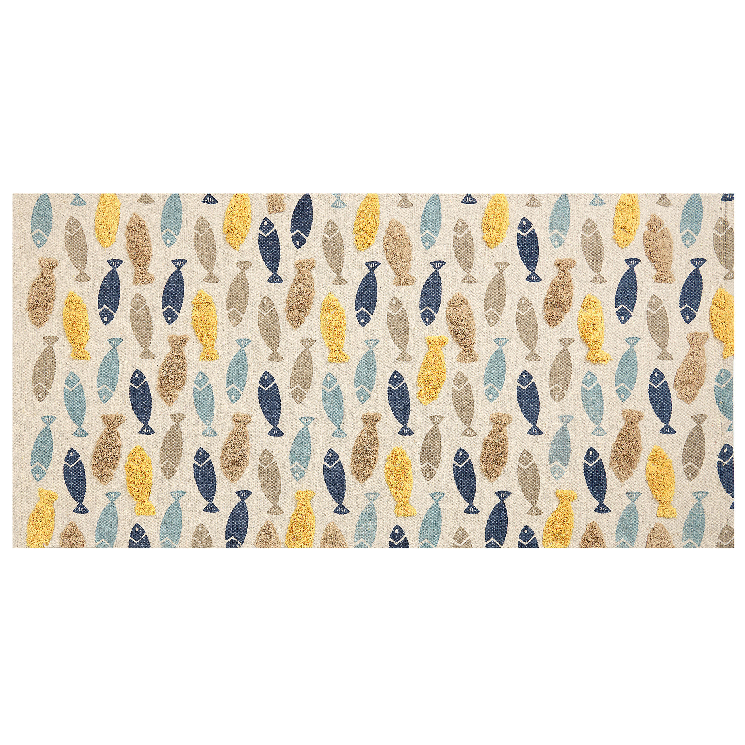 KINDERTEPPICH Ipuh 150/80 cm - Multicolor, Textil (80/150cm) - Beliani