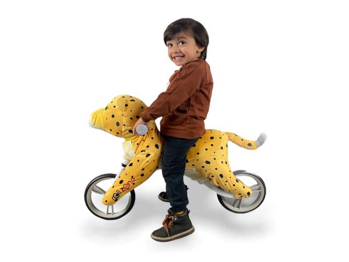 LAUFRAD Balance Gepard - Orange, Kunststoff (63/15/52cm) - TPFLiving