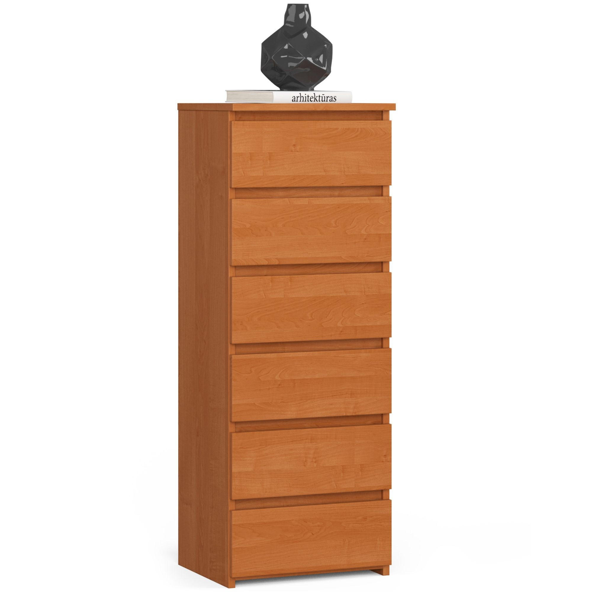 KOMMODE Erlefarben 40x35x109 cm - Erlefarben, Holzwerkstoff (40/109/35cm) - Akord