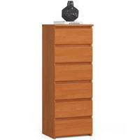 KOMMODE Erlefarben 40x35x109 cm - Erlefarben, Holzwerkstoff (40/109/35cm) - Akord