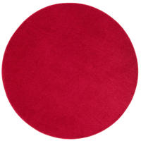 TREND VELOURS TEPPICH JOY RUND - Rot, Textil (133/133cm) - Snapstyle