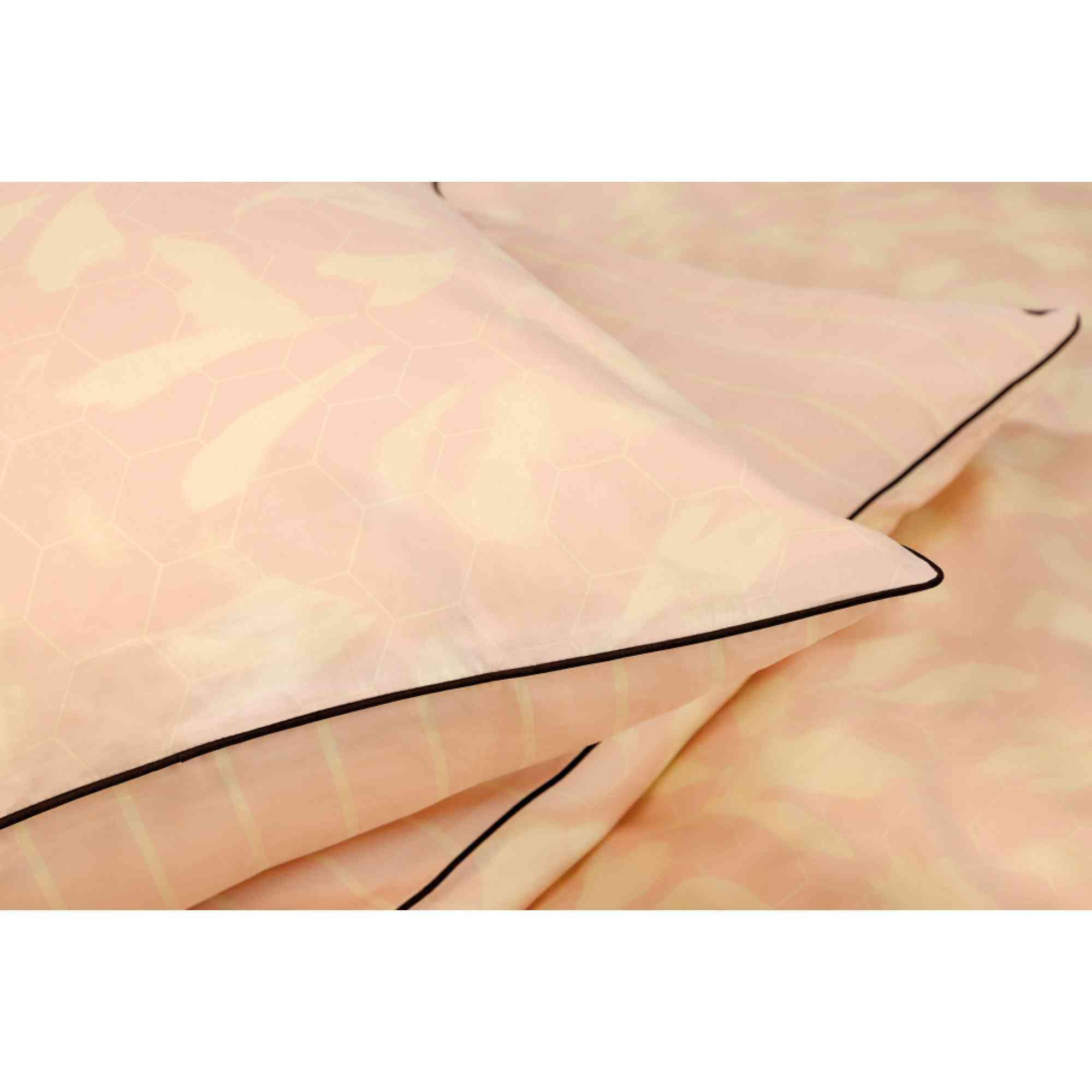 SATIN BETTWÄSCHE NOEL - Rosa, Textil (155/220cm) - Esprit