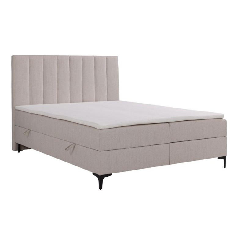 AN Furniture Store Boxbett Beige 140x200 cm