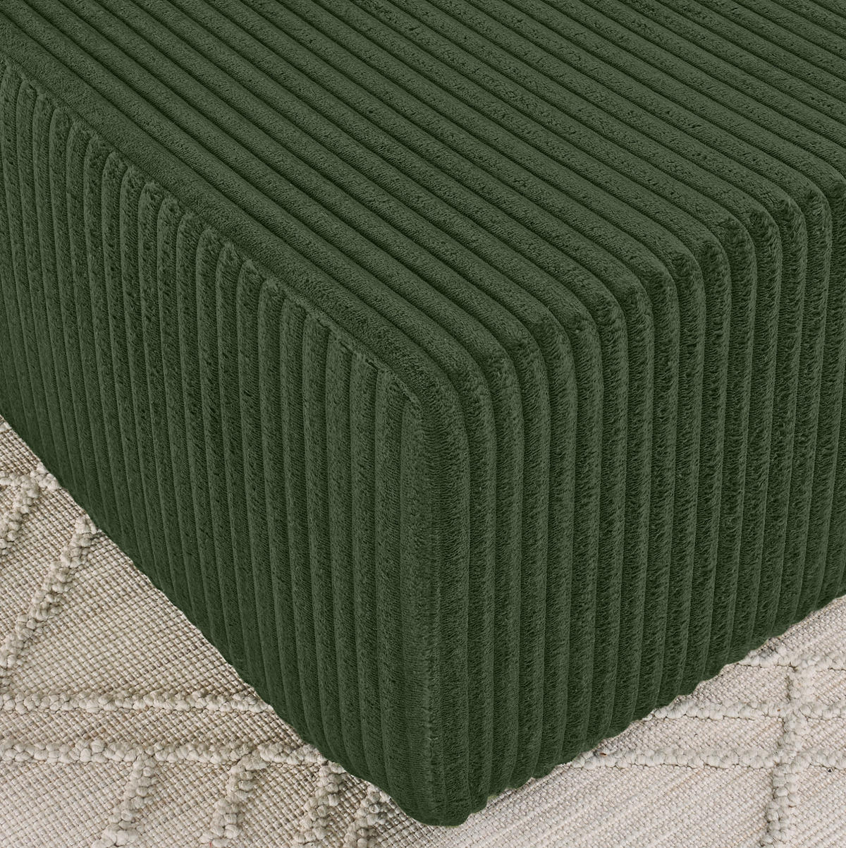 SCHLAFSOFA mit Getränkehalter, Seitentasche und abnehmbaren Kissen aus Schaumstoff, Grün - Grün, Kunststoff (186/78/154cm) - Redom