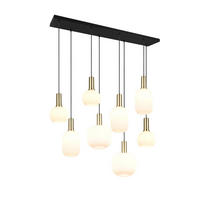 HÄNGELAMPE DIVA - Gold - 0/0/150 cm - Goldfarben, Metall (120/120/150cm) - Trio Leuchten