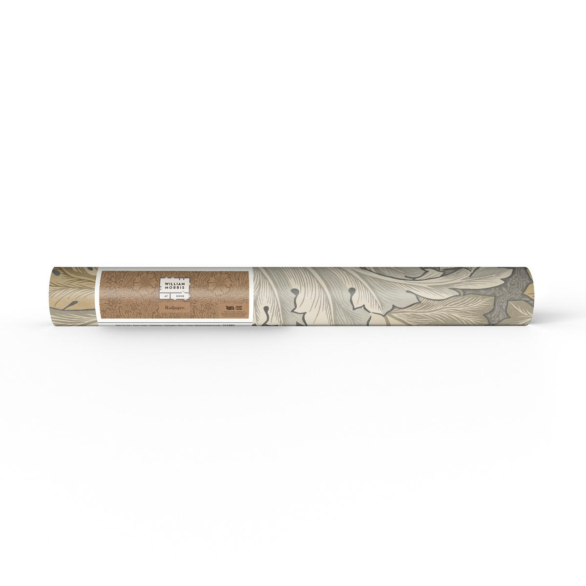 VLIESTAPETE Akanthus 1000x52cm - Beige, Papier/Kunststoff (52/1000cm) - William Morris at Home