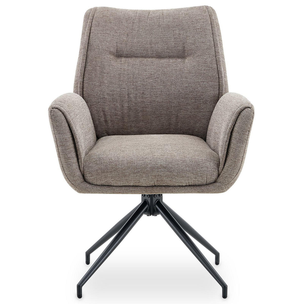 ESSZIMMERSTÜHLE LIRA 2er-Set beige - Beige, Textil (65/88/64cm) - IDIMEX