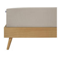 SPANNBETTLAKEN Jessi - Edeljersey - 100 x 200 cm - Helltaupe - Taupe, Textil (100/200cm) - SCHIESSER