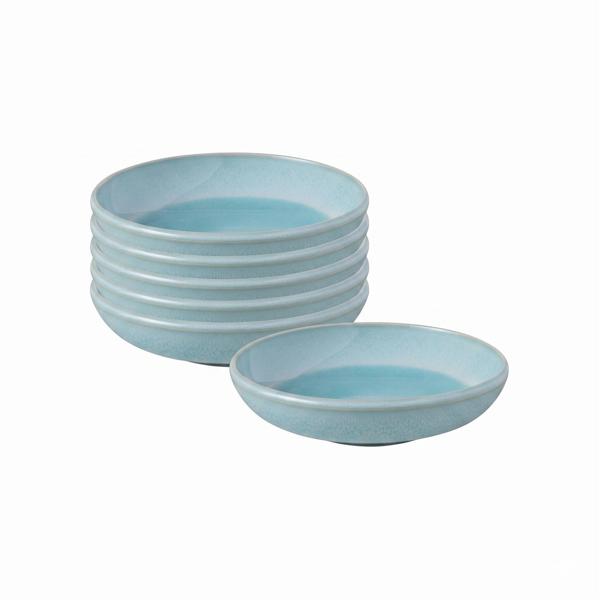 DIPSCHALEN Perlemor Aqua blau ø 11,7 cm 6er Set - Blau, Keramik (11.7cm) - like.Villeroy & Boch