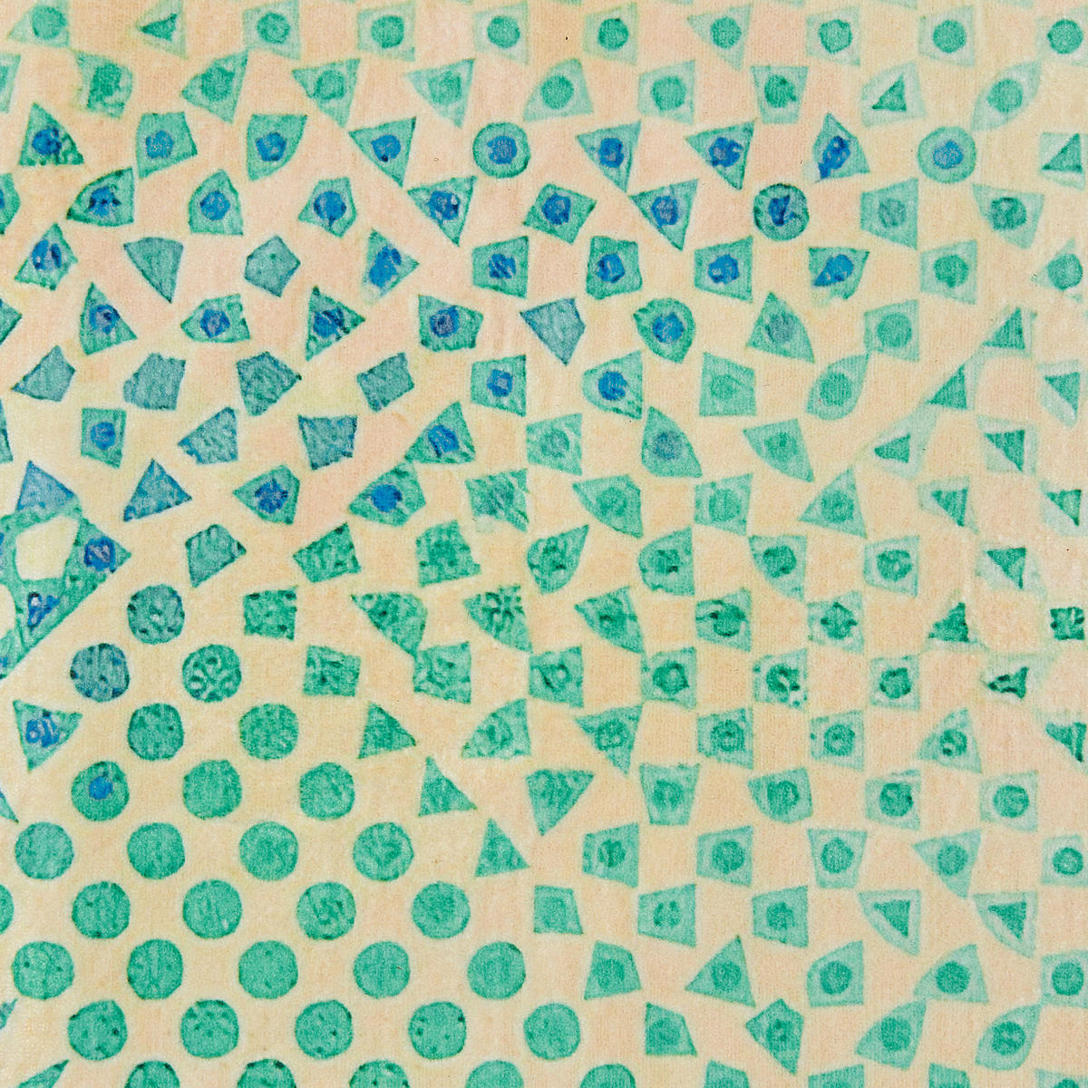 KURZFLOR-TEPPICH Susuz 150/80 cm - Blau, Kunststoff (80/150cm) - Beliani