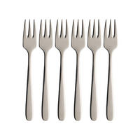 KUCHENGABELN Daily Line silber - Silberfarben, Metall - Villeroy & Boch