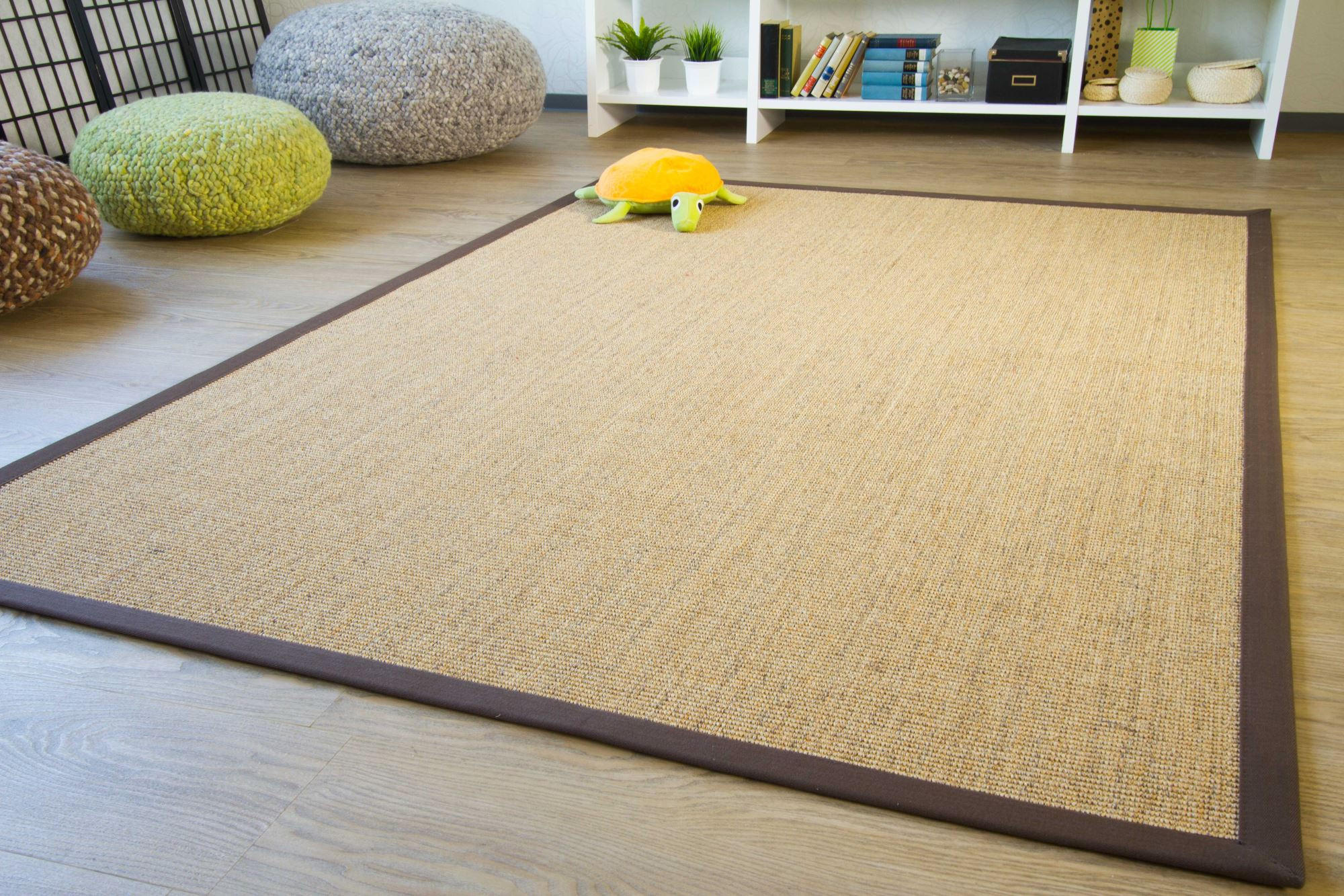 FLACHGEWEBETEPPICH 200/250 cm Brazil - Beige, Naturmaterialien (200/250cm) - Steffensmeier