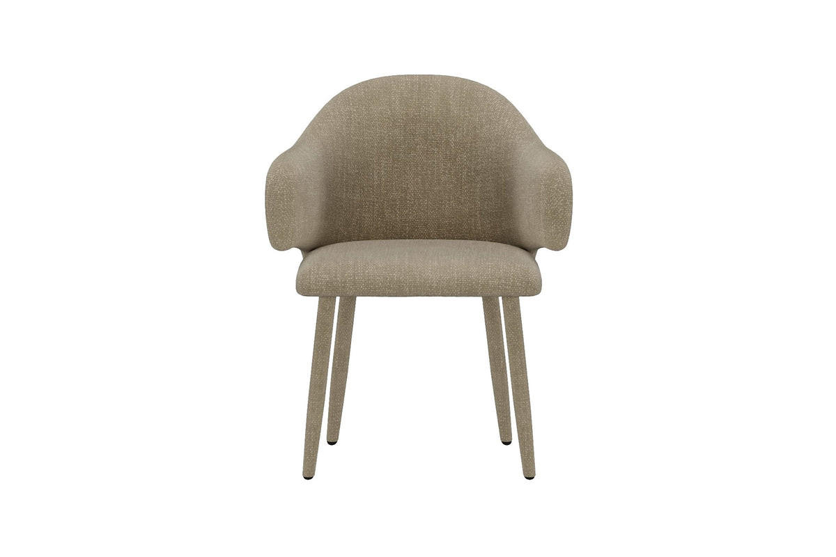 ESSZIMMERSTUHL Kera Beige 2er Set - Beige, Holz/Textil (57/79/54cm) - kommodly