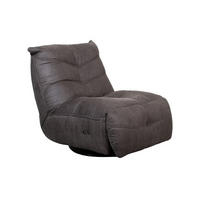 SESSEL Powernap station - Gray - 180/100/76 cm - Grau, Textil (180/76/100cm) - LABEL51