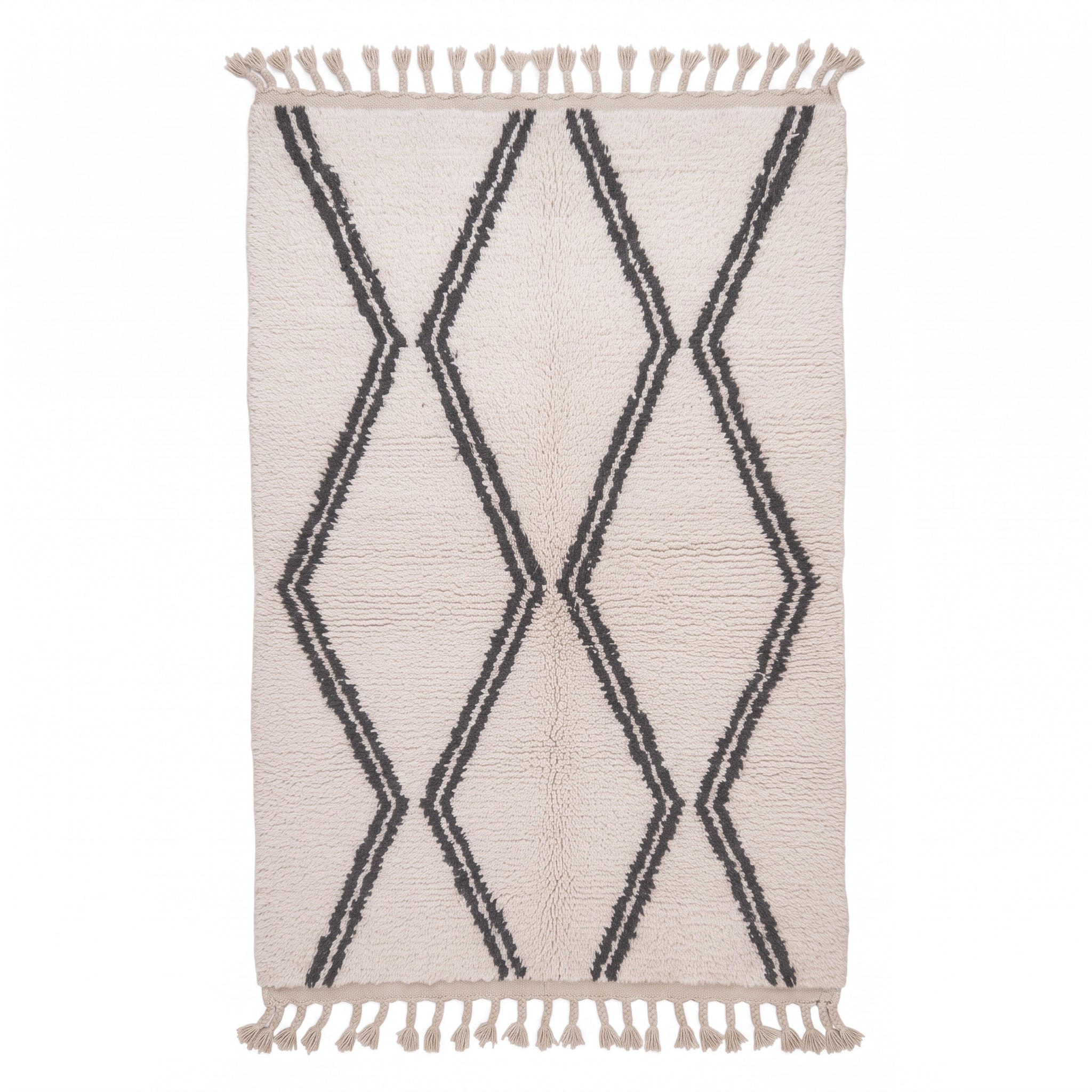 AFK Living Berberteppich Beige 151x243 cm