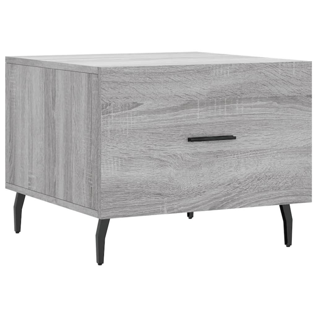 COUCHTISCH Grau Sonoma 50x50x40 cm Holzwerkstoff - Grau, Holzwerkstoff (50/50/40cm) - furnicato