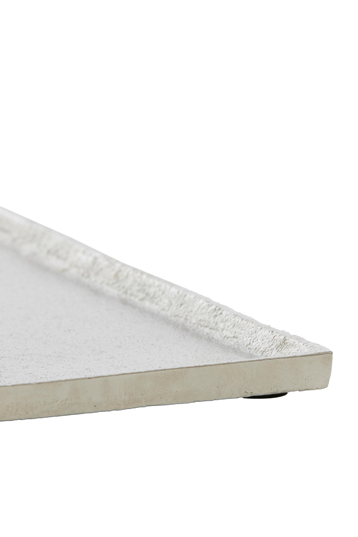 SCHALE Maes Silber 29,5/29,5/1,5 cm - Silberfarben, Metall (1.5cm) - Light & Living