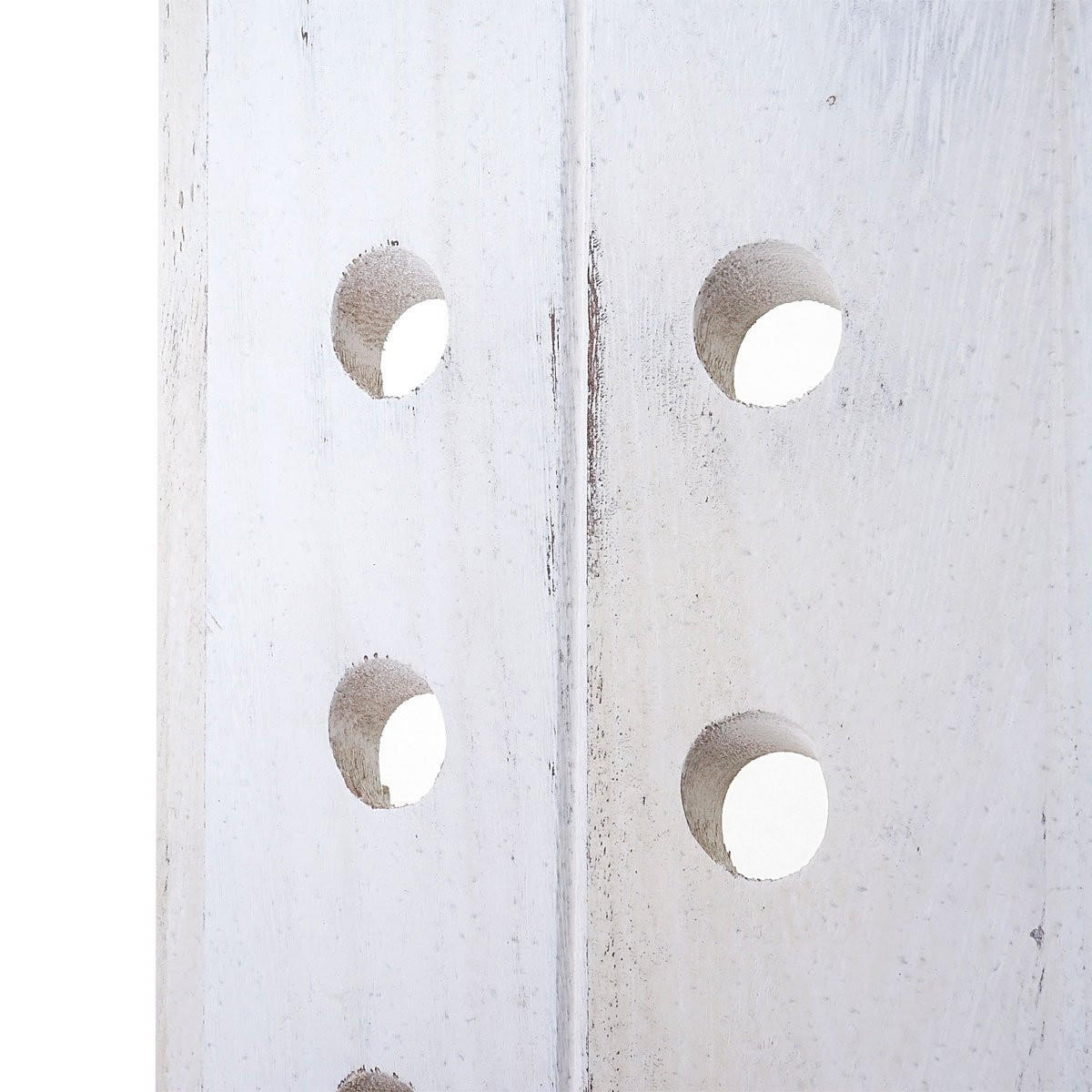 DEKO-RÜTTELBRETT Weiß - Weiß, Holz (22/120/5cm) - MCW