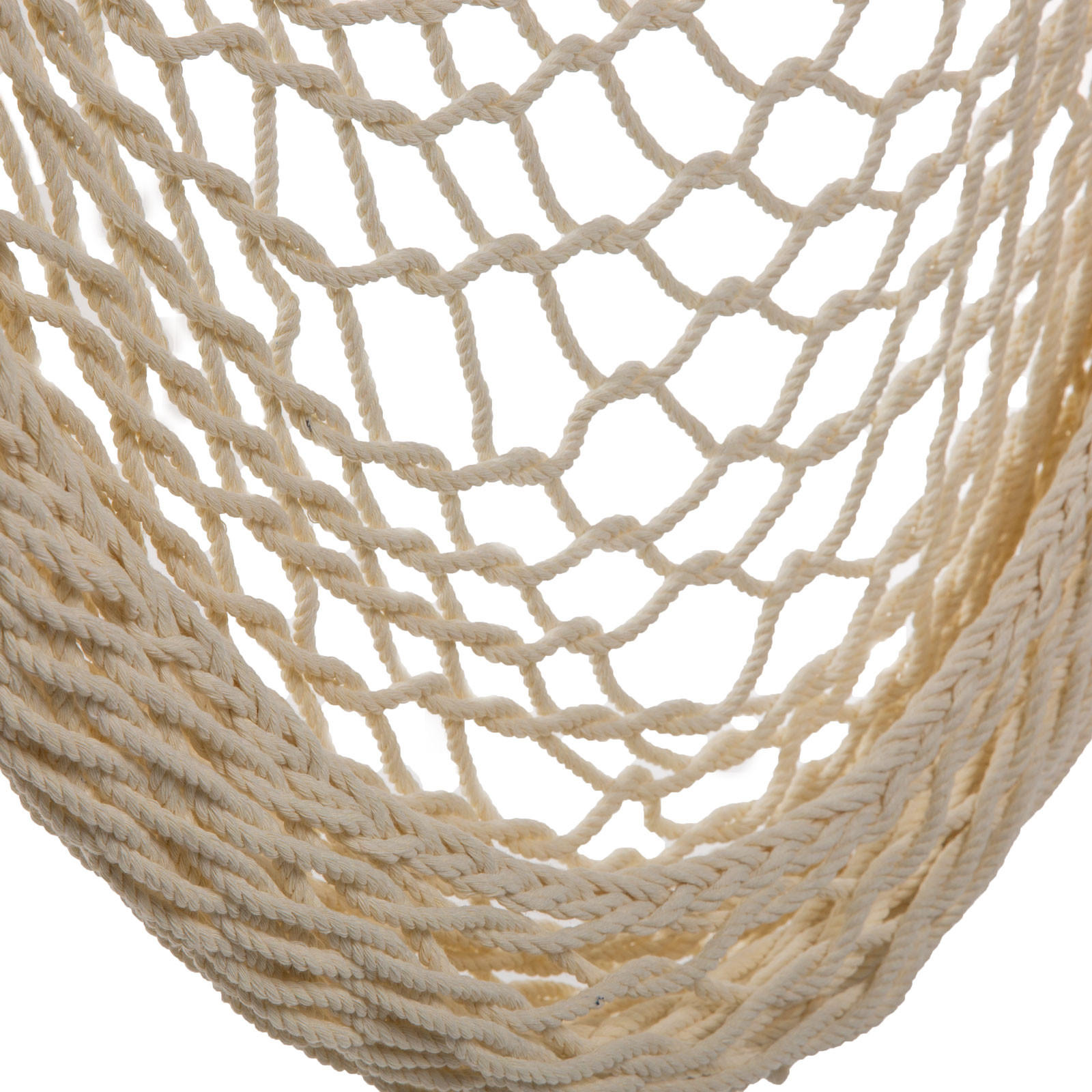 HÄNGESESSEL in Netz-Optik Beige - Beige, Textil (100/130/100cm) - SVITA
