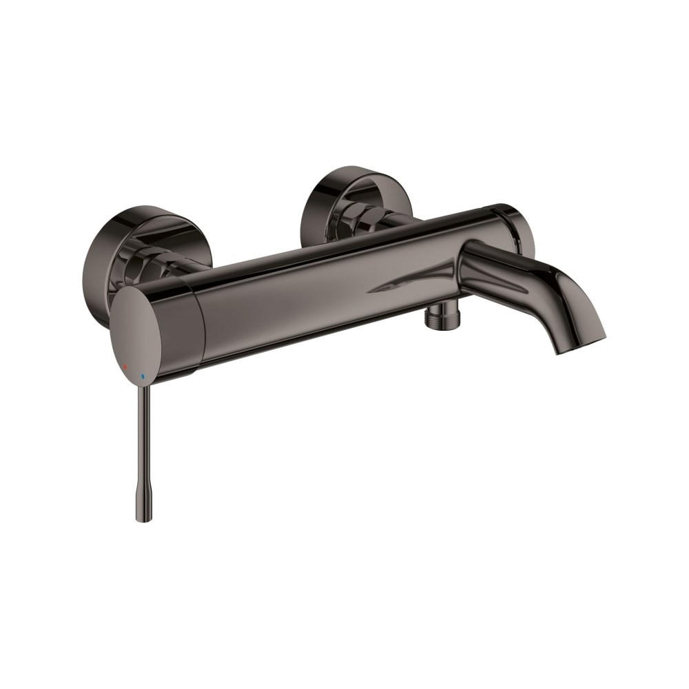 BADEWANNENARMATUREN Graphit 19.3/29.8/3.5 cm 33624A01 - Graphitfarben, Metall (29.8/3.5/19.3cm) - Grohe