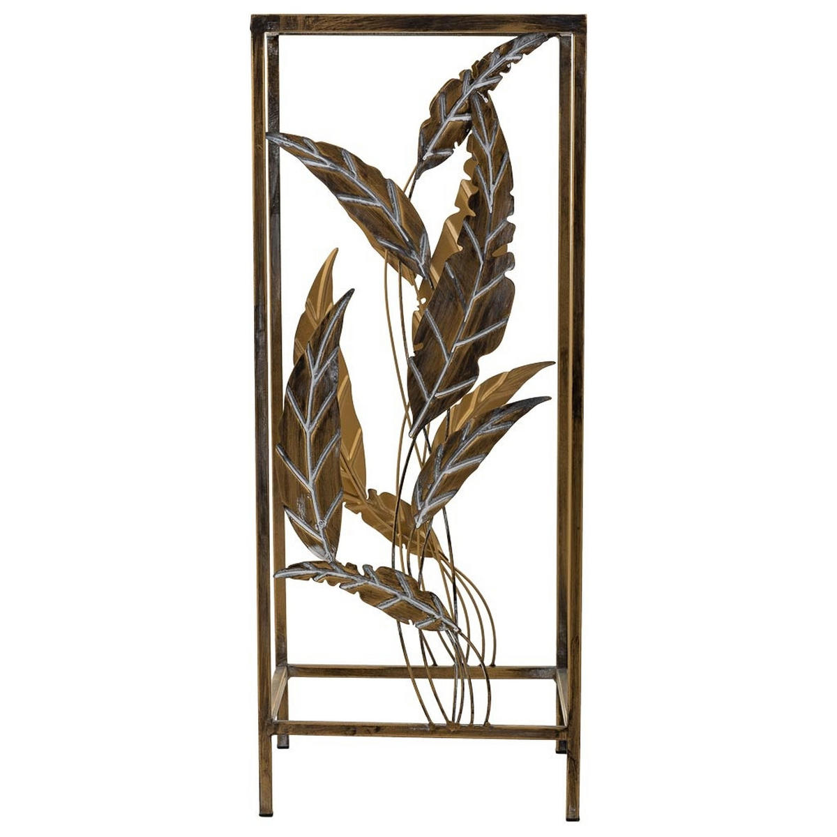 BEISTELLTISCH aus Metall, golden, 28x69cm - Goldfarben, Metall (28/28/69cm) - Wanderlust