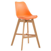 BARHOCKER Dumir Kunststoff Orange - Orange, Kunststoff (48/112/56cm) - DELUKE