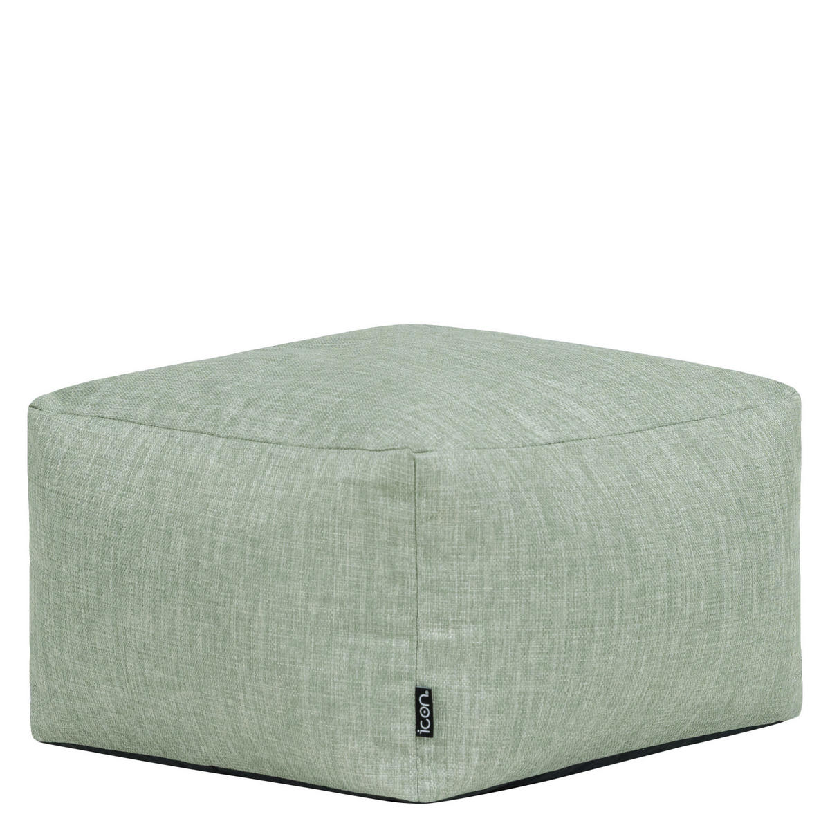 POUF Outdoor Amara - Salbeigrün, Textil (40/24/40cm) - icon