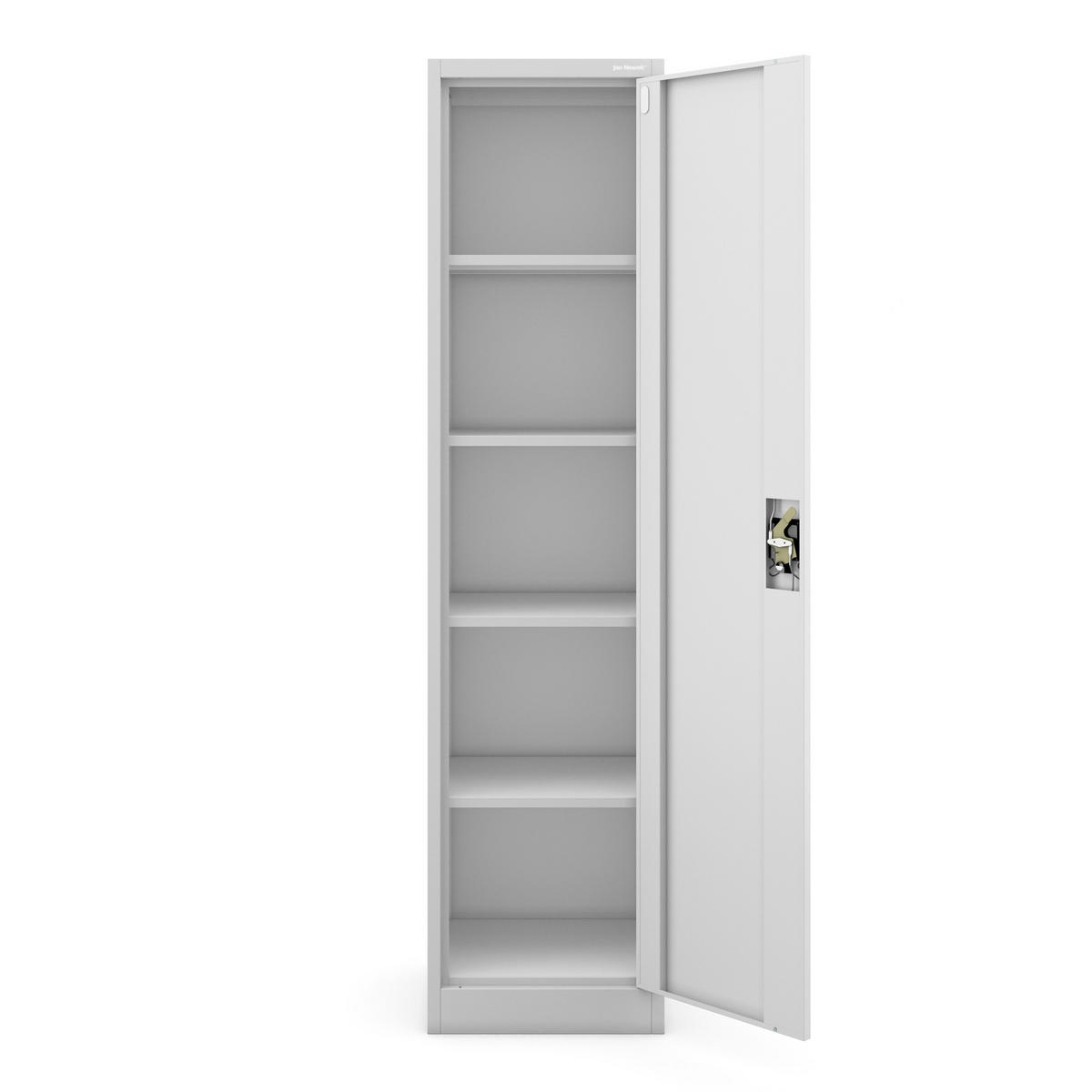 AKTENSCHRANK ALEX - Grau, Metall (45/185/40cm) - Jan Nowak