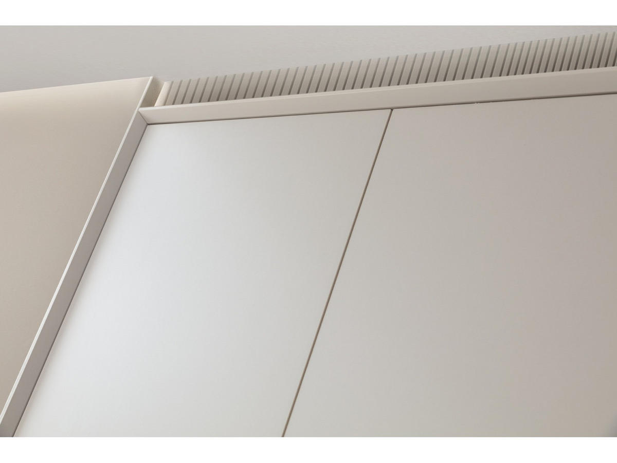 KLEIDERSCHRANK Giza 6 trg. - Beige, Holzwerkstoff (260/215/60cm)