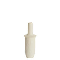 VASE Sennes Weiß Ø17,5/48,5 cm - Weiß, Keramik (48.5cm) - Light & Living