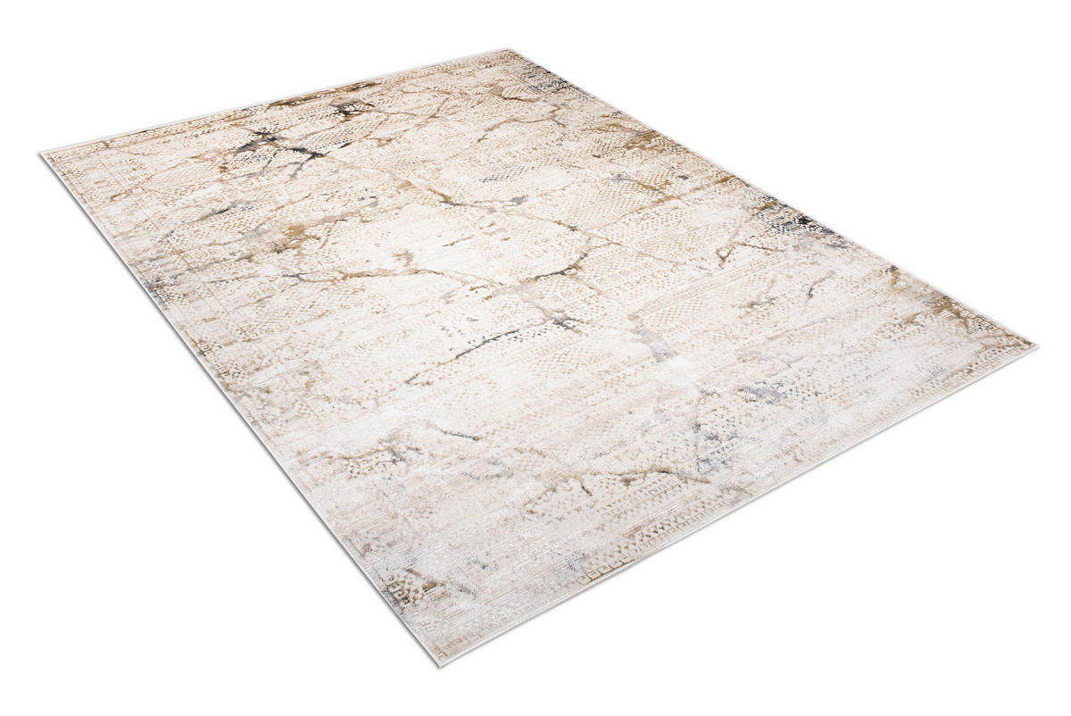 TEPPICH HERA Creme Beige 80/150 cm - Beige/Creme, Textil (80/150cm) - Tapiso