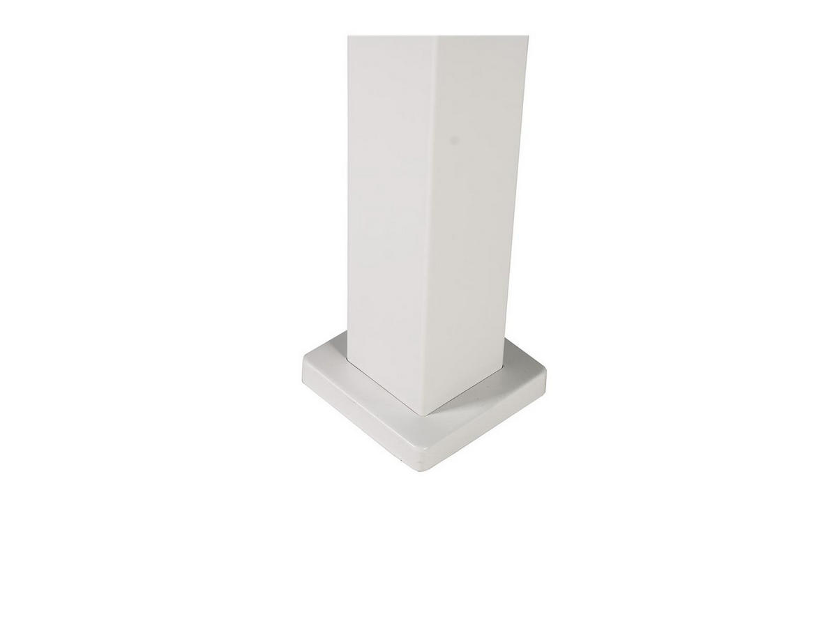 LAMELLENDACH-PERGOLA Mirador Deluxe 3,6x3,6 m Weiß Aluminium - Weiß, Kunststoff (360/250/360cm) - Green Spirit