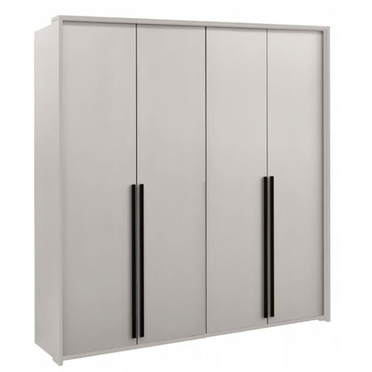 DREHTÜRENSCHRANK Giana mit 4 Türen, 210 cm, Beige Sand - Sandfarben/Beige, Holzwerkstoff (210/215/64.5cm) - Beautysofa