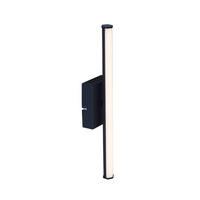 LED nástěnné svítidlo Yaskus 34,2/10/5,5 cm - černá, kov (10/5.5/34.2cm) - Nettlife