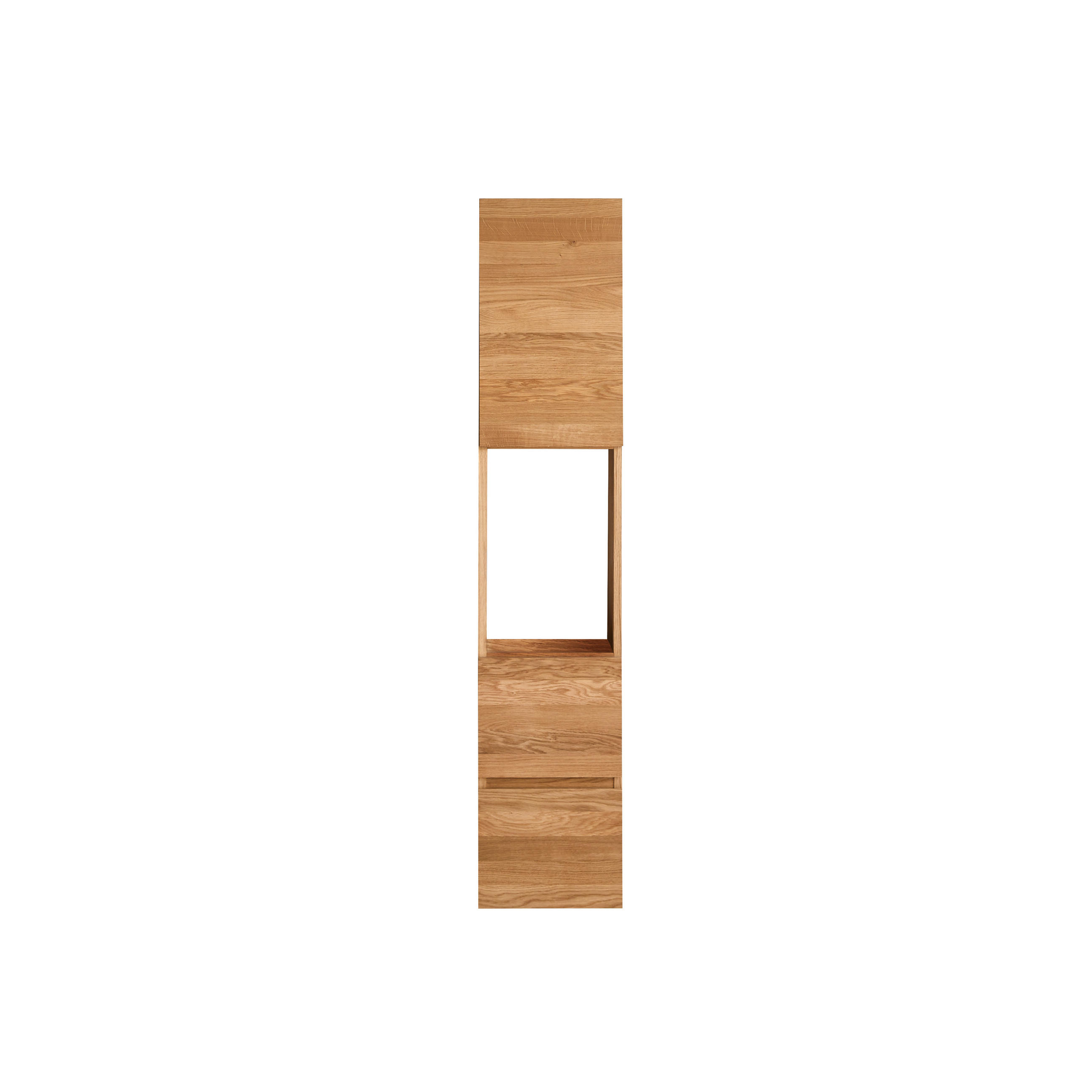 Tikamoon Hochschrank Natur 30x147x30 cm