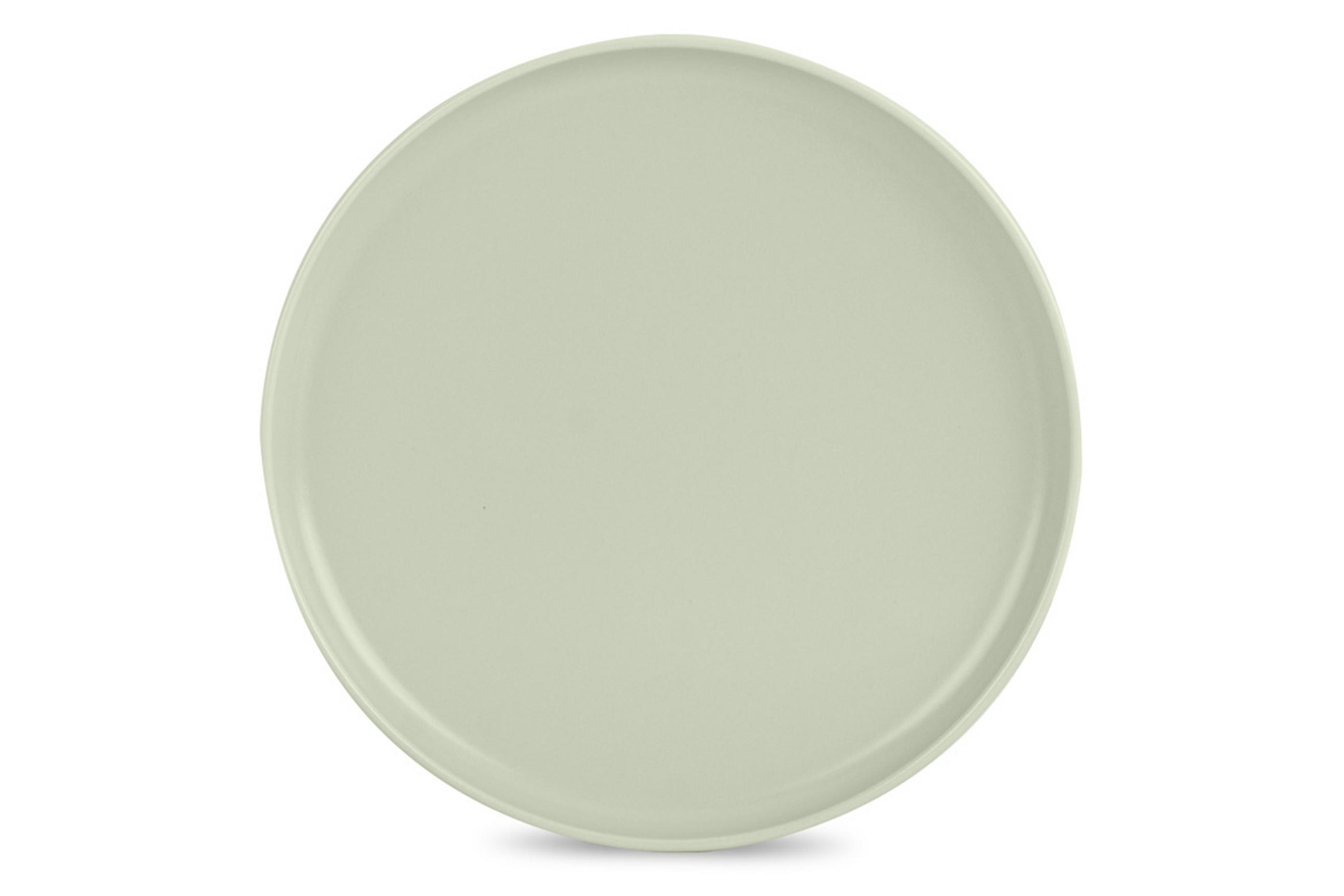 Thumbnail - Konsimo® Teller-Set, Hellgrün, Keramik, 6-teilig, Rund, 20x2x20 cm, Made in Europe, Essen & Trinken, Geschirr, Geschirr-...