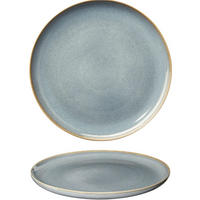 ASA Selection Speiseteller Saisons Denim ø 26,5 cm - 4 Stück - Blau, Keramik (1/2/1cm)