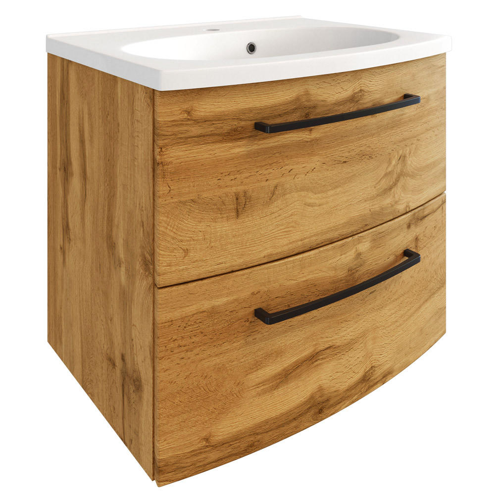 WASCHTISCH Morisson-03 - Braun, Holzwerkstoff (60/54/45cm) - Lomado