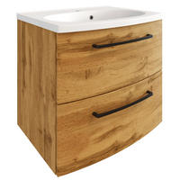 WASCHTISCH Morisson-03 - Braun, Holzwerkstoff (60/54/45cm) - Lomado