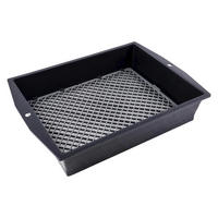 GARTENSIEB XL, 2-in-1, anpassbar, Kunststoff - Schwarz, Kunststoff (29/11/40cm) - Westfalia